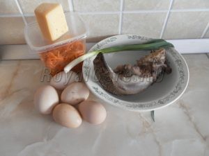 ингредиенты для салата из свиного языка